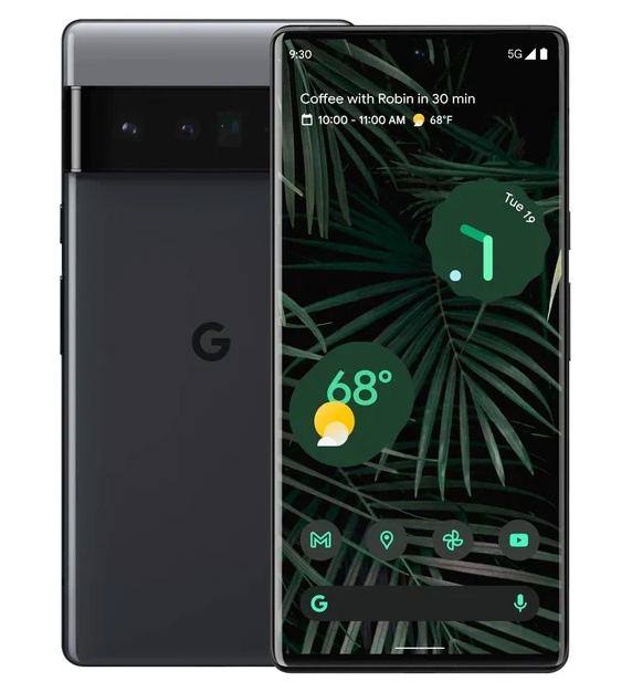 Смартфон Google Pixel 6 Pro 5G 12/128 ГБ, Stormy Black