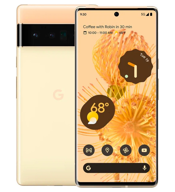 Смартфон Google Pixel 6 Pro 5G 12/128 ГБ, Sorta Sunny