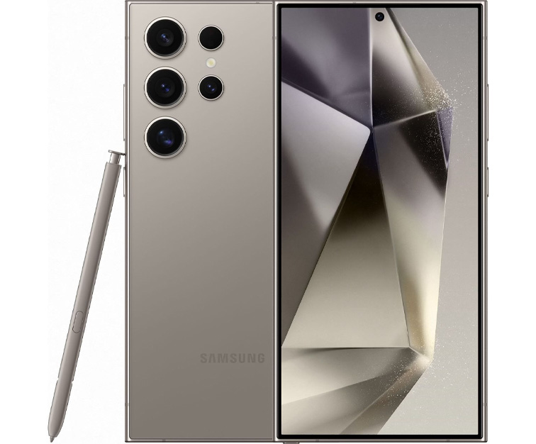 Смартфон Samsung Galaxy S24 Ultra 12/256 ГБ, 2SIM, Titanium Grey