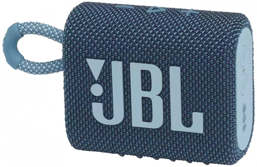 Портативная акустика JBL Go 3, синий