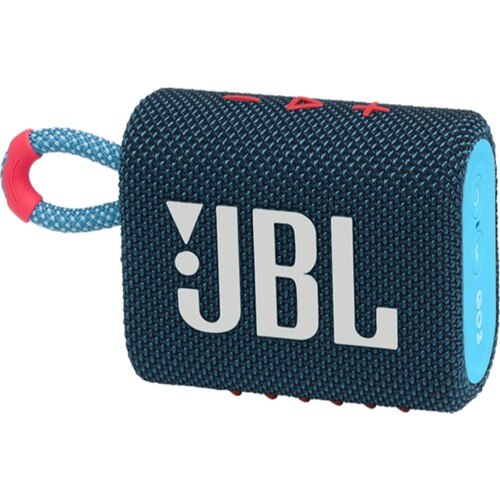 Портативная акустика JBL Go 3, сине-розовый