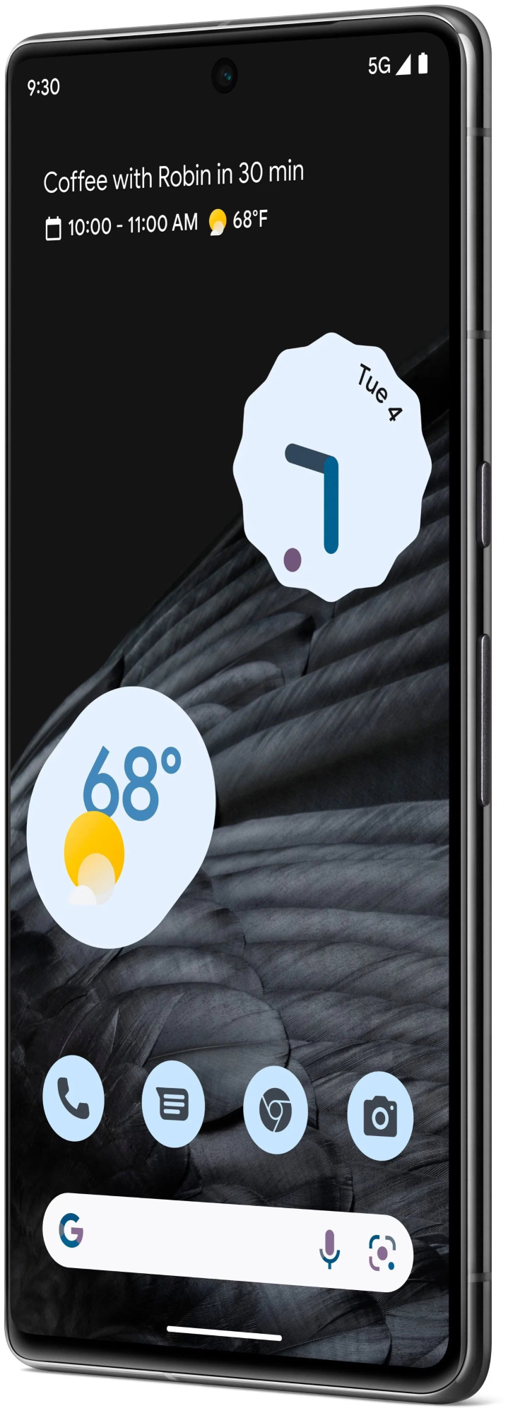 Смартфон Google Pixel 7 Pro 5G 12/128 ГБ, Obsidian